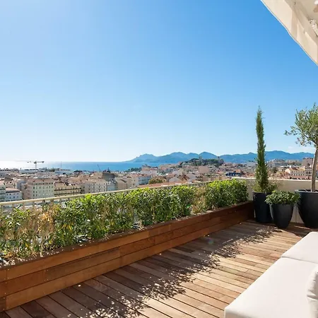 Rooftop Sea View Yourhosthelper Apartment Cannes